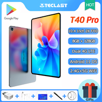 2022 Super Teclast T40 Pro 10.4 ''Tablet Octa Core CPU Android 11.0 2K ekran 8GB RAM 128GB ROM 4G sieć 5G WiFi GPS 18W PD 1